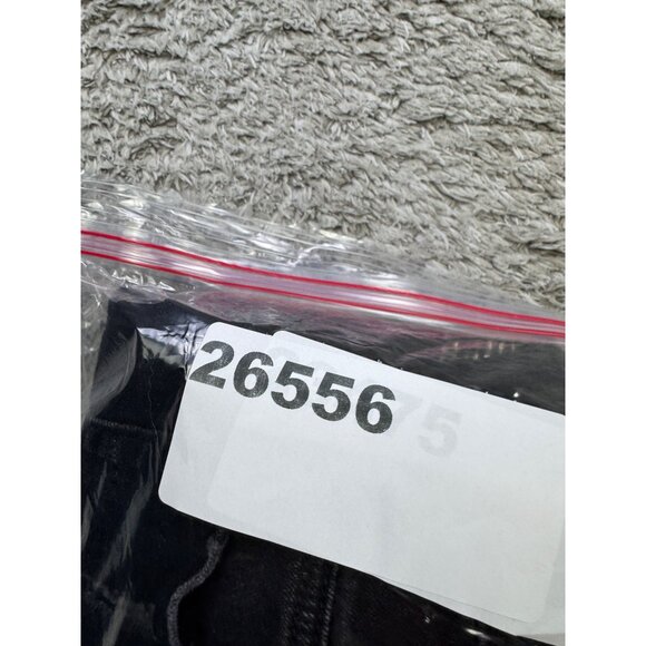 Amiri Jeans Men 30x29 Black Distressed Skinny Slim Studded Logo Embroidery NWT - Picture 12 of 12